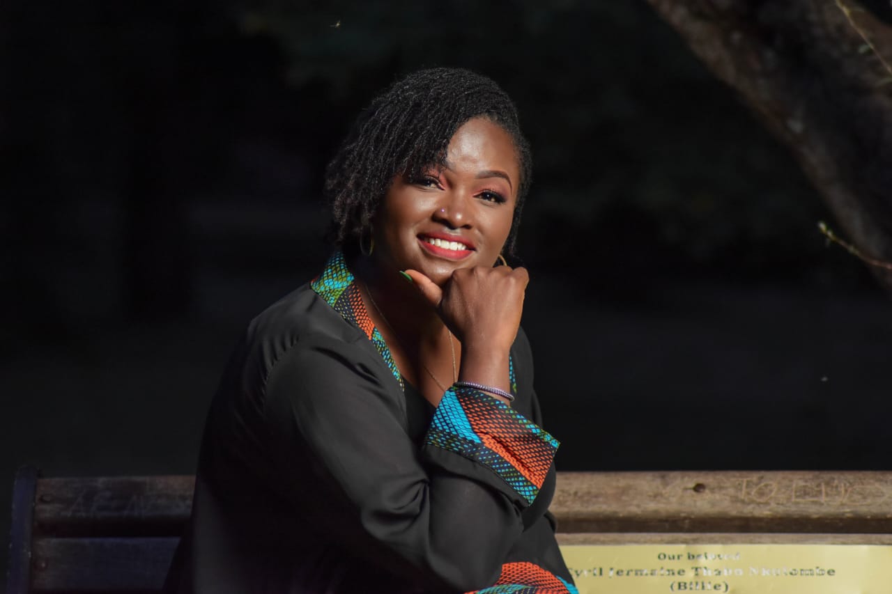 Portrait of Jecinta Nyambura Nyathira, Co-Founder and Executive Director of Amani Gold Organisation
