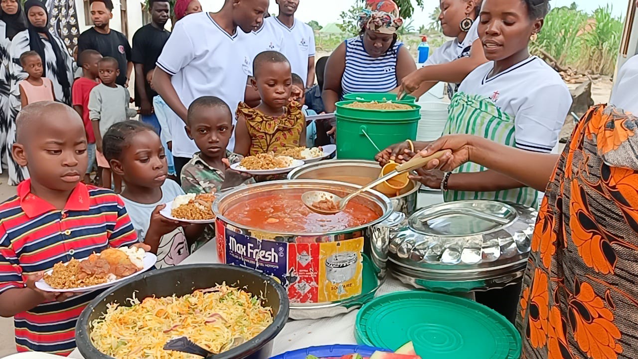 Golden Hearts Feeding Program program activities by Amani Gold Organisation